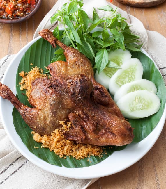 Bebek Utuh Goreng